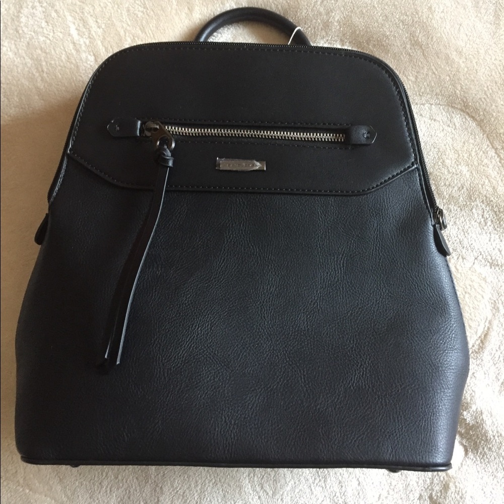 ⭐️SOLD⭐️NWTs David Jones Black Knapsack Bag - Picture 1 of 7